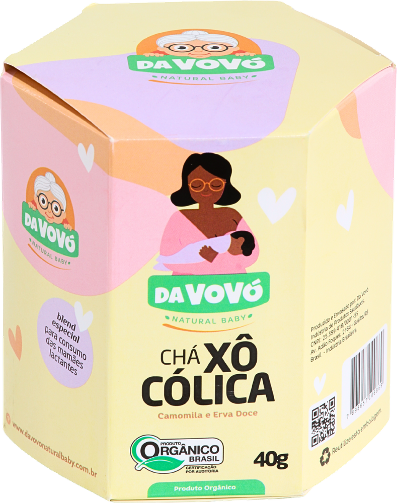 Caixa do Chá Xô Cólica 40g
